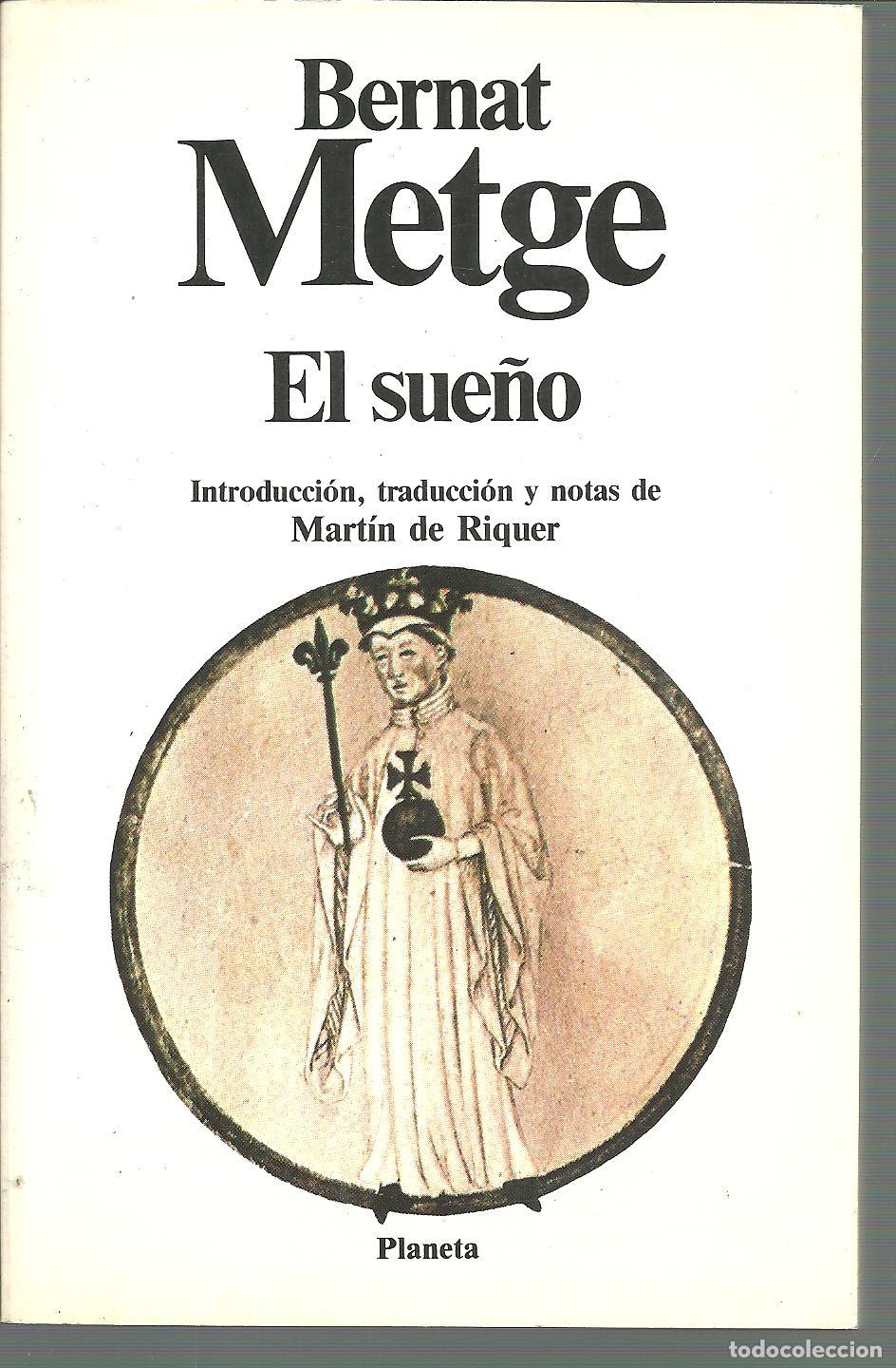 Libros: EL SUE&Ntilde;O - BERNAT METGE - Foto 1