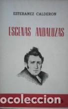 Libros: ESCENAS ANDALUZAS - ESTEBANEZ CALDERON - Foto 1