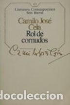 Libros: ROL DE CORNUDOS - CAMILO JOSE CELA - Foto 1