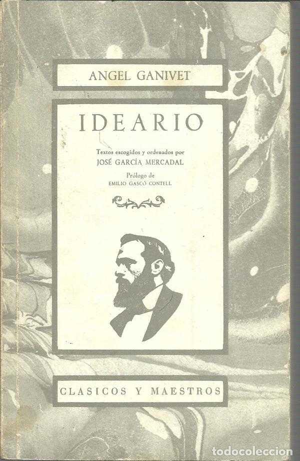 Libros: IDEARIO - ANGEL GANIVET - Foto 1