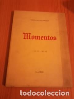 Libros: MOMENTOS - CESAR DE BALMASEDA - Foto 1
