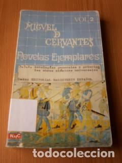 Libros: NOVELAS EJEMPLARES VOL 2 - MIGUEL DE CERVANTES - Foto 1