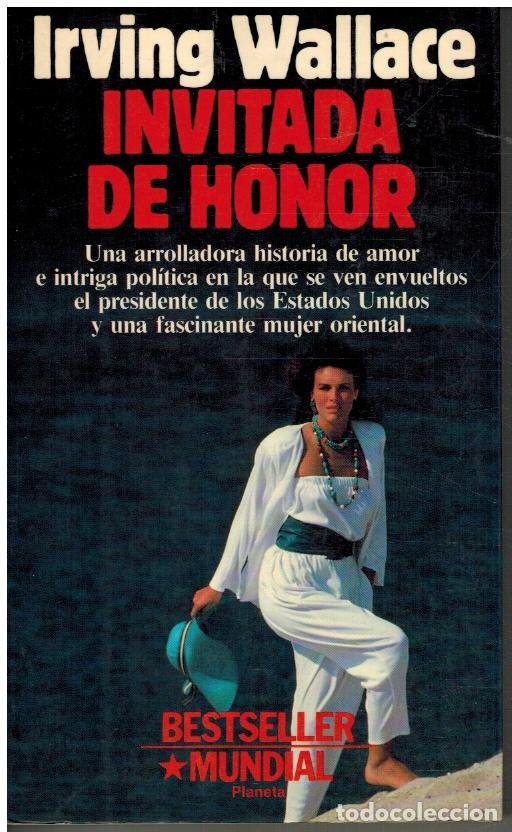 Libros: INVITADA DE HONOR - IRVING WALLACE - Foto 1