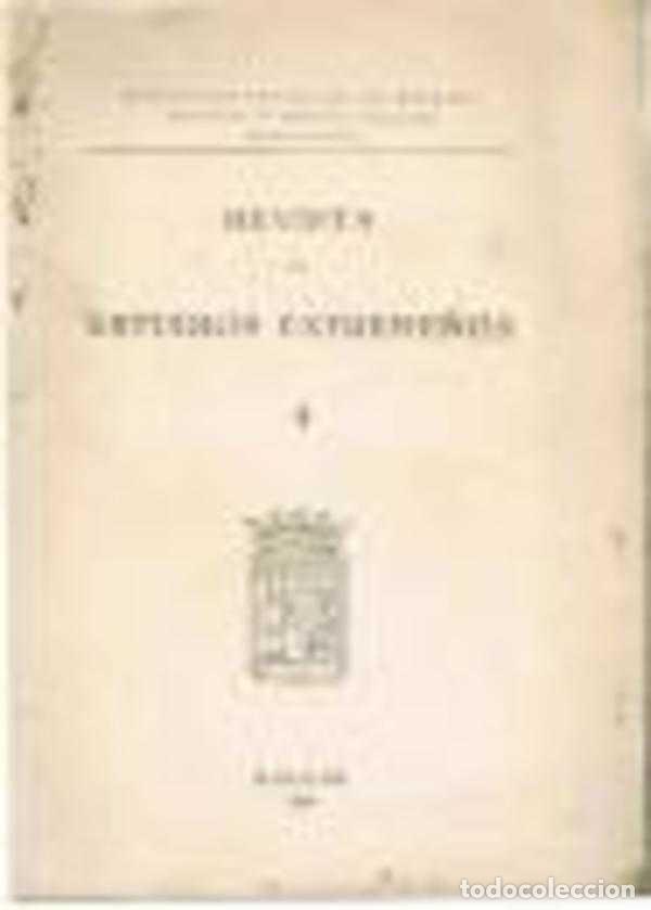 Libros: REVISTA DE ESTUDIOS EXTREME&Ntilde;OS 1-4 - VV.AA - Foto 1