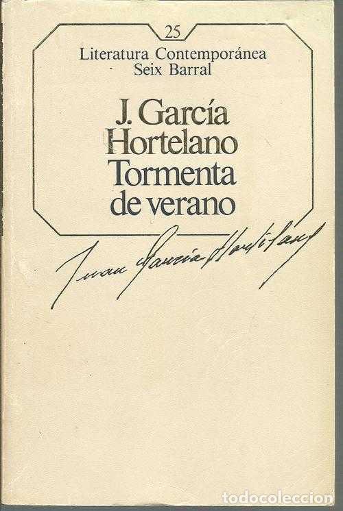 Libros: TORMENTA DE VERANO - JUAN GARCIA HORTELANO - Foto 1