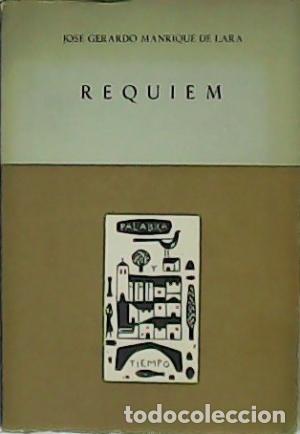 Libros: REQUIEM - JOSE GERARDO MANRIQUE DE LARA - Foto 1