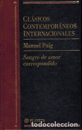 Libros: SANGRE DE AMOR CORRESPONDIDO - MANUEL PUIG - Foto 1
