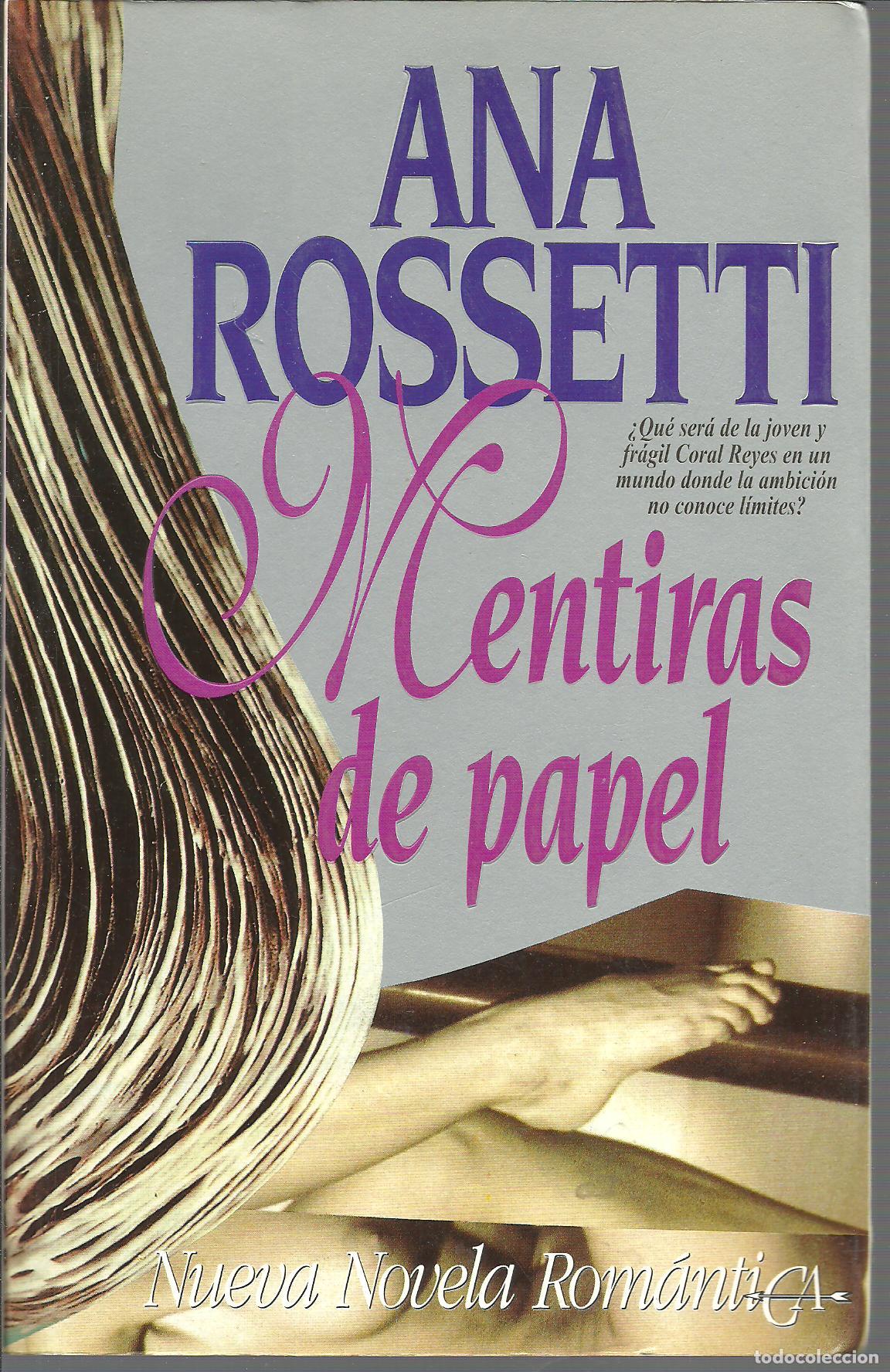 Libros: MENTIRAS DE PAPEL - ANA ROSSETTI - Foto 1