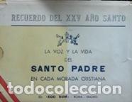 Libros: LA VOZ Y LA VIDA DEL SANTO PADRE EN CADA MORADA CRISTINA - P. C. DOHERTY - Foto 1