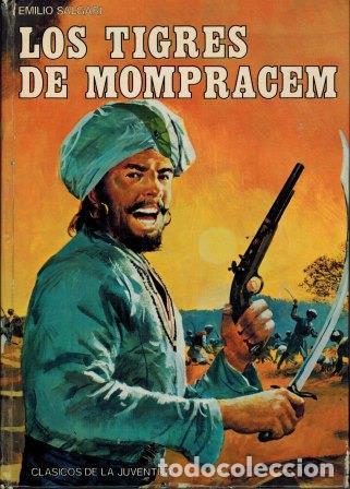 Libros: LOS TIGRES DE MOMPRACEM - EMILIO SALGARI - Foto 1