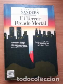 Libros: EL TERCER PECADO MORTAL - LAWRENCE SANDERS - Foto 1