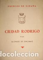 Libros: CIUDAD RODRIGO - ALONSO DE ENCINAS - Foto 1