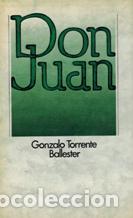 Libros: DON JUAN - GONZALO TORRENTE BALLESTER - Foto 1
