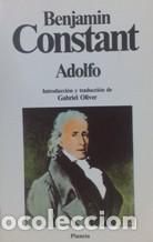 Libros: ADOLFO - BENJAMIN CONSTANT - Foto 1
