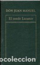 Libros: EL CONDE LUCANOR - DON JUAN MANUEL - Foto 1