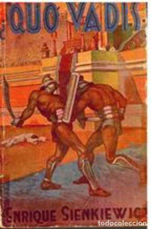 Libros: QUO VADIS - ENRIQUE SIENKIEWICZ - Foto 1