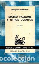 Libros: MATEO FALCONE Y OTROS CUENTOS - PROSPERO MERIMEE - Foto 1
