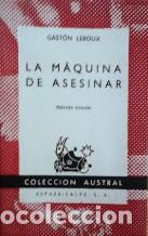 Libros: LA MAQUINA DE ASESINAR - GASTON LEROUX - Foto 1