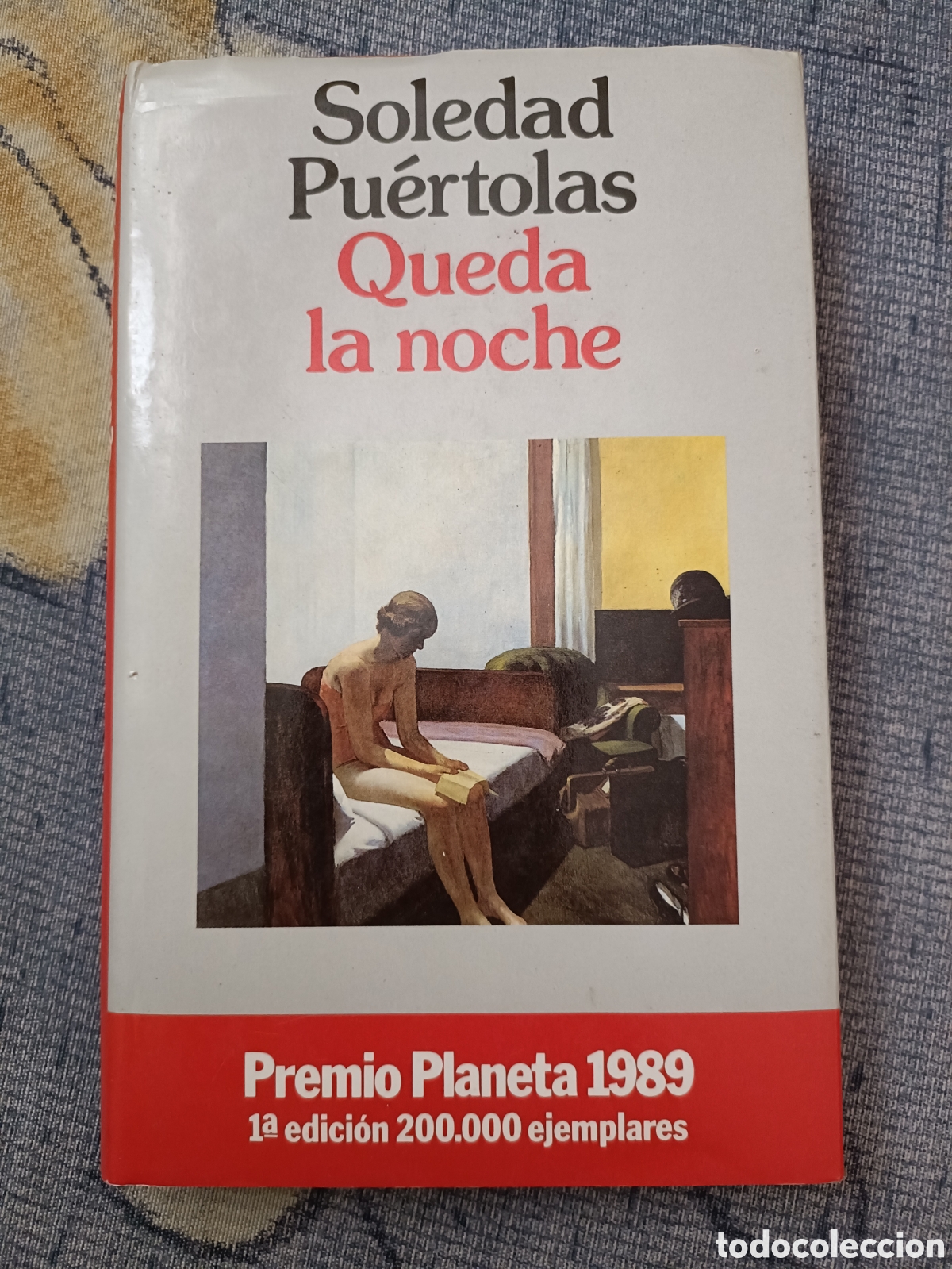 Libros: Libro Queda la Noche -Soledad Pu&eacute;rtolas- 1&deg; Edici&oacute;n - Foto 1