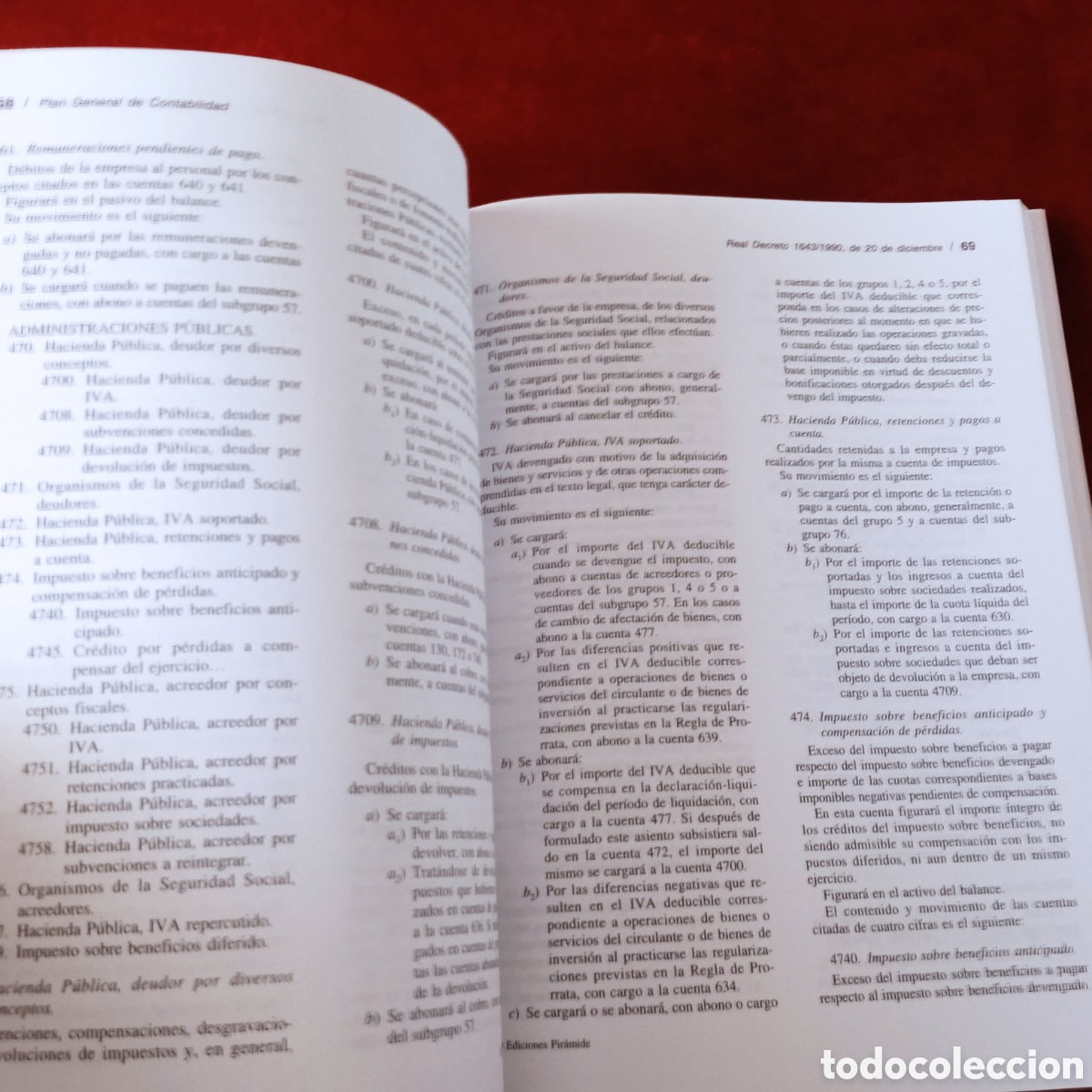 Libros: Plan General de Contabilidad.2Edicion. 2002. - Foto 4