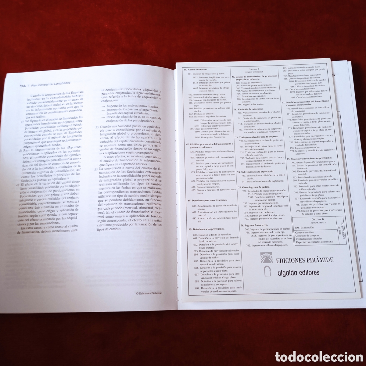 Libros: Plan General de Contabilidad.2Edicion. 2002. - Foto 6
