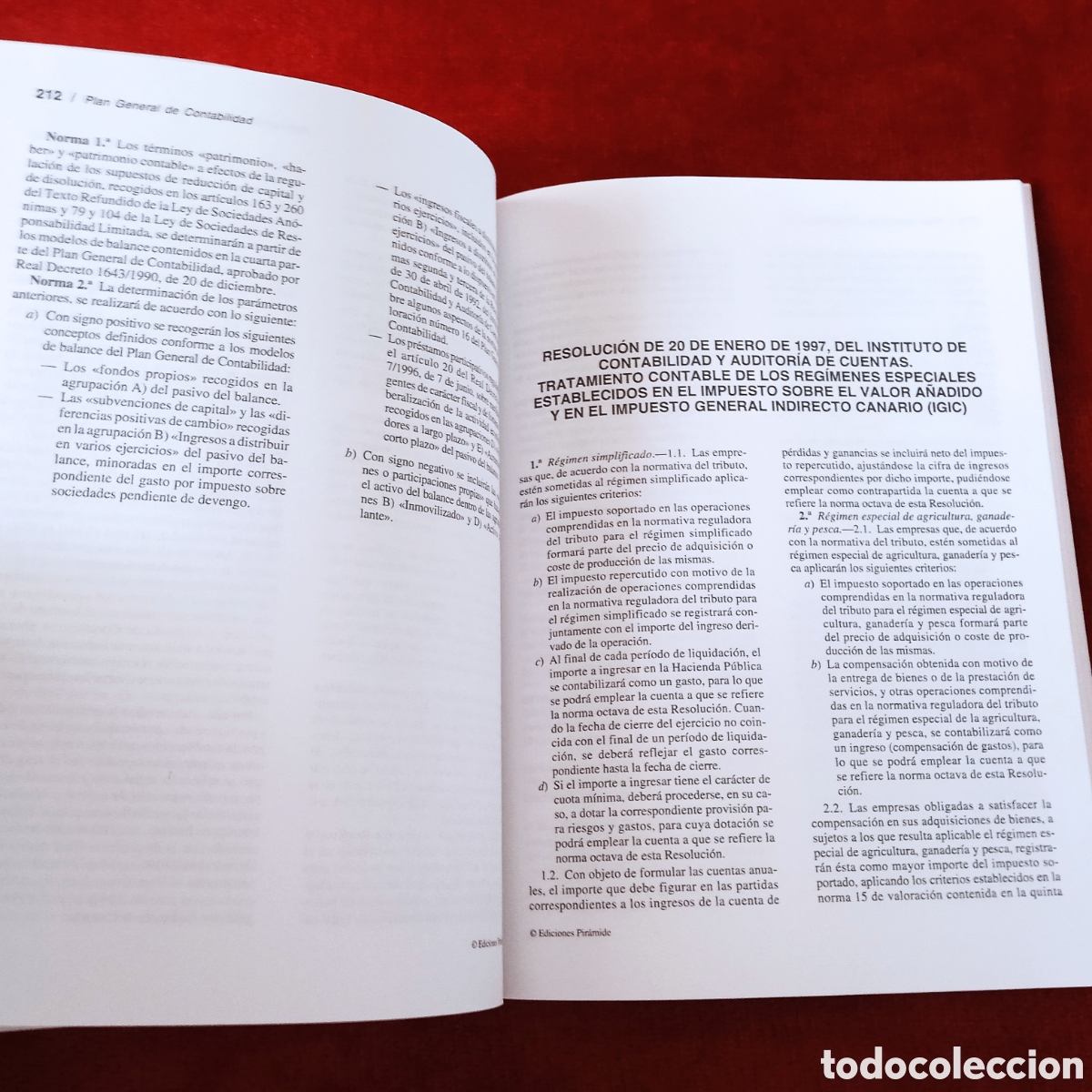 Libros: Plan General de Contabilidad.2Edicion. 2002. - Foto 7
