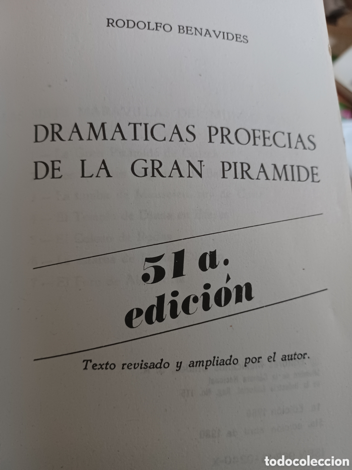 Libros: Barybook 209 dram&aacute;ticas profec&iacute;as de la Gran Pir&aacute;mide Rodolfo Benavides - Foto 2