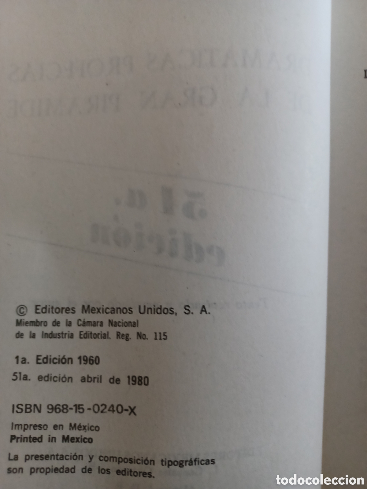Libros: Barybook 209 dram&aacute;ticas profec&iacute;as de la Gran Pir&aacute;mide Rodolfo Benavides - Foto 3