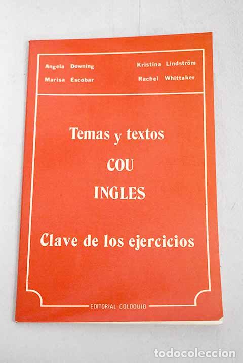 Libros: Temas y textos COU ingl&eacute;s. Clave los ejercicios - Foto 1