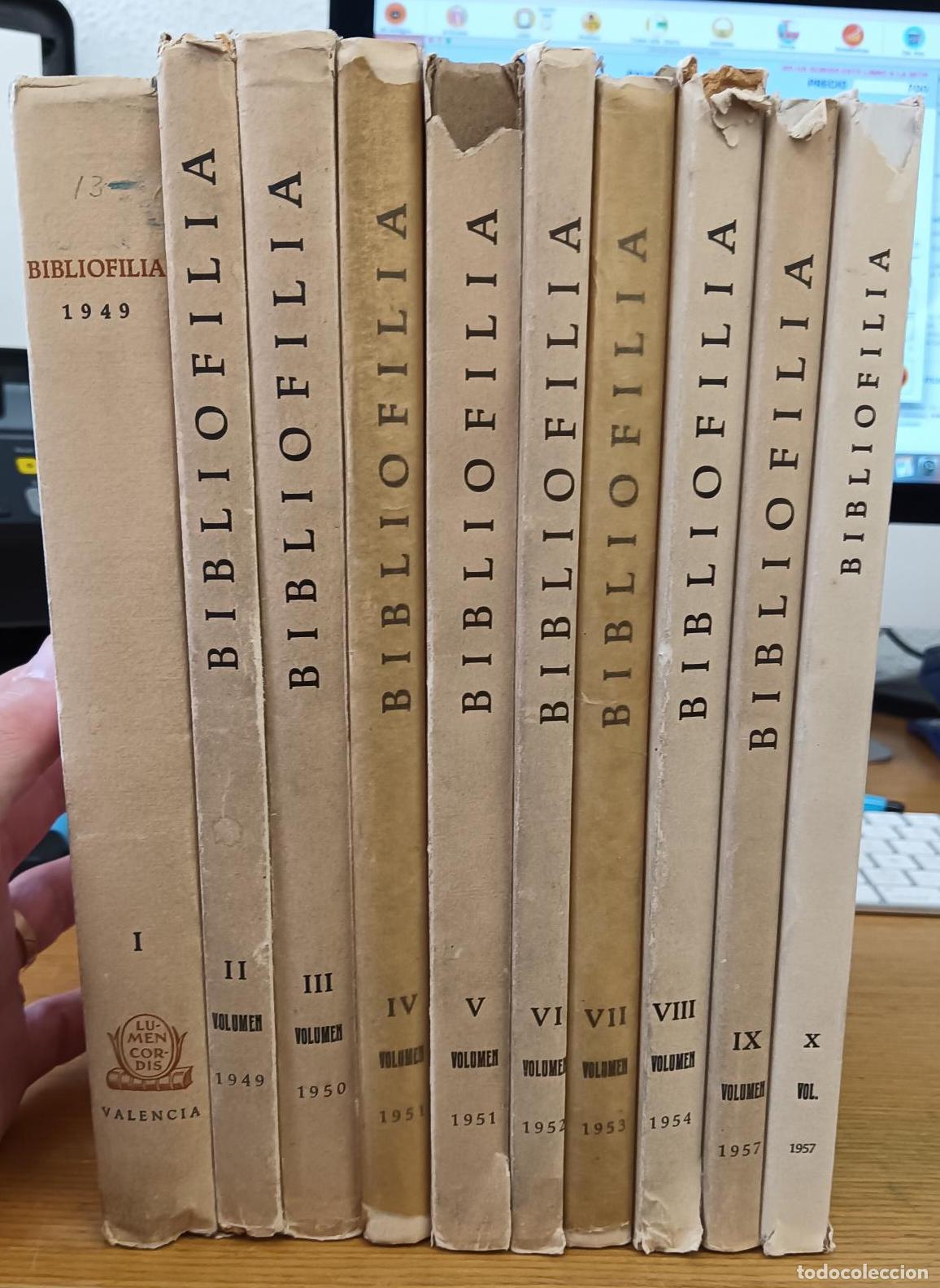 Libros: Bibliofilia. 10 tomos - NO CONSTA AUTOR - Foto 1
