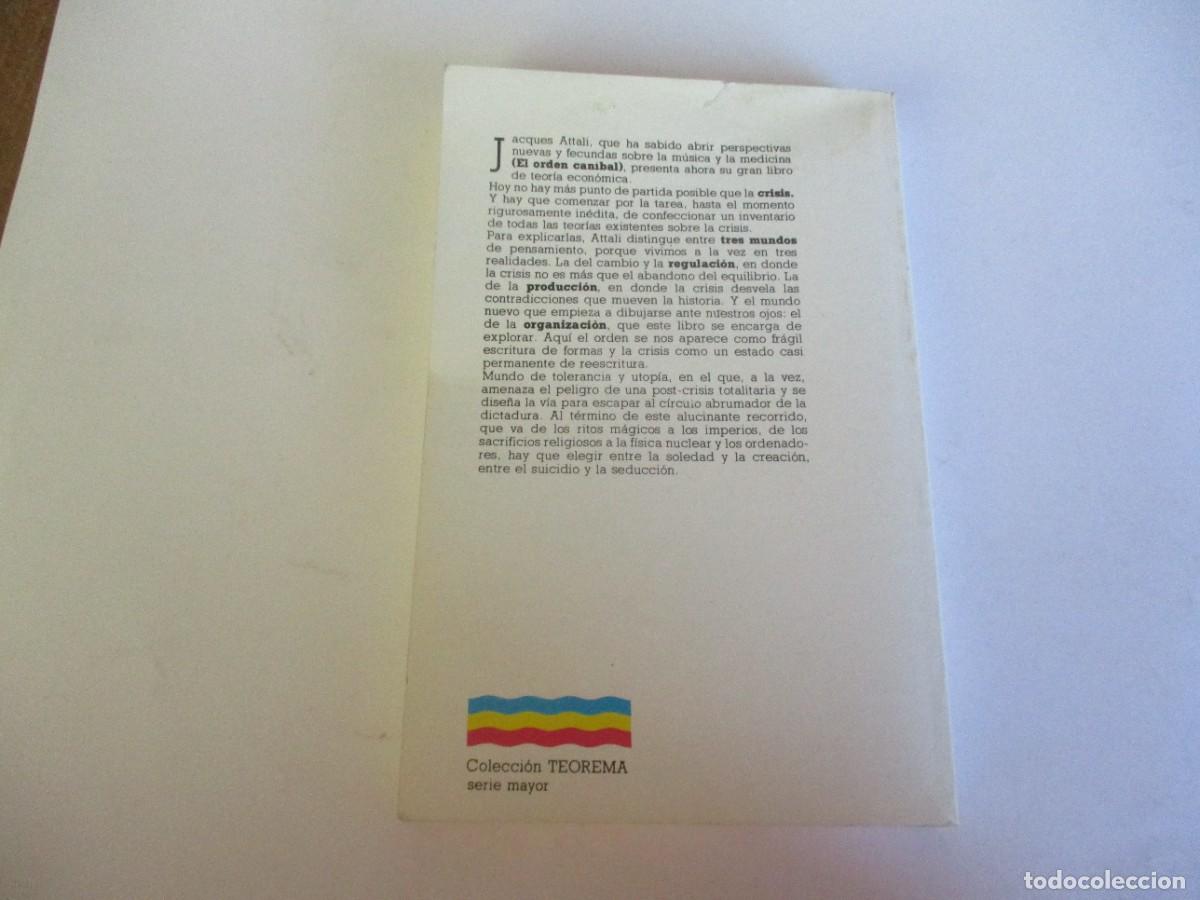 Libros: JACQUES ATTALI Los tres mundos W20717 - Foto 2
