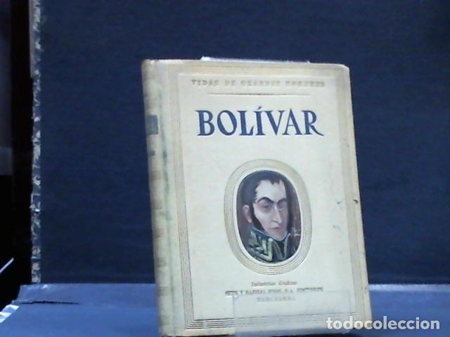 Libros: VIDA DE BOLIVAR JORGE SANTELMO - Foto 1