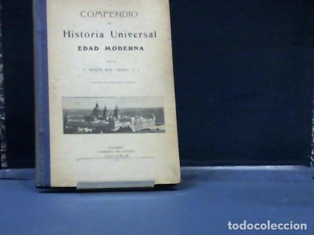 Libros: COMPENDIO DE HISTORIA UNIVERSAL EDAD MODERNA RAMON RUIZ AMADO - Foto 1