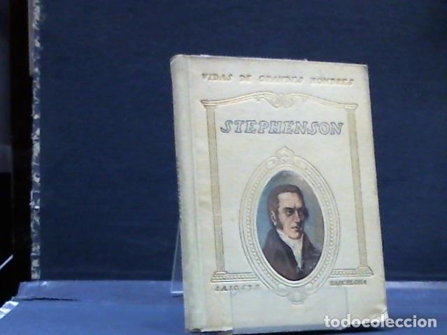 Libros: VIDA DE STEPHENSON JUAN PALAU VERA - Foto 1