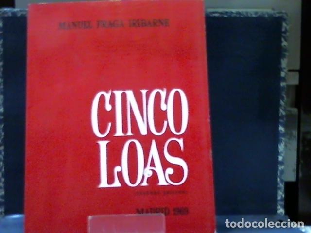 Libros: CINCO LOAS MANUEL FRAGA IRIBARNE - Foto 1