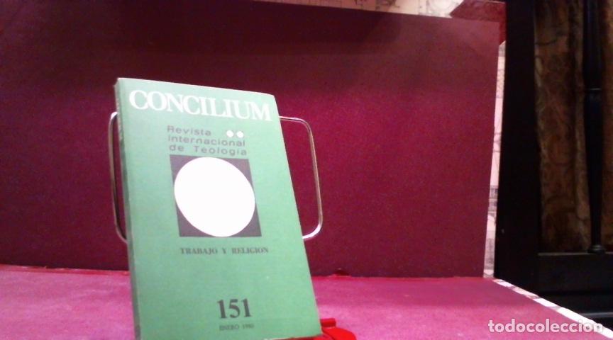 Libros: CONCILIUM 151 TRABAJO Y RELIGION - Foto 1