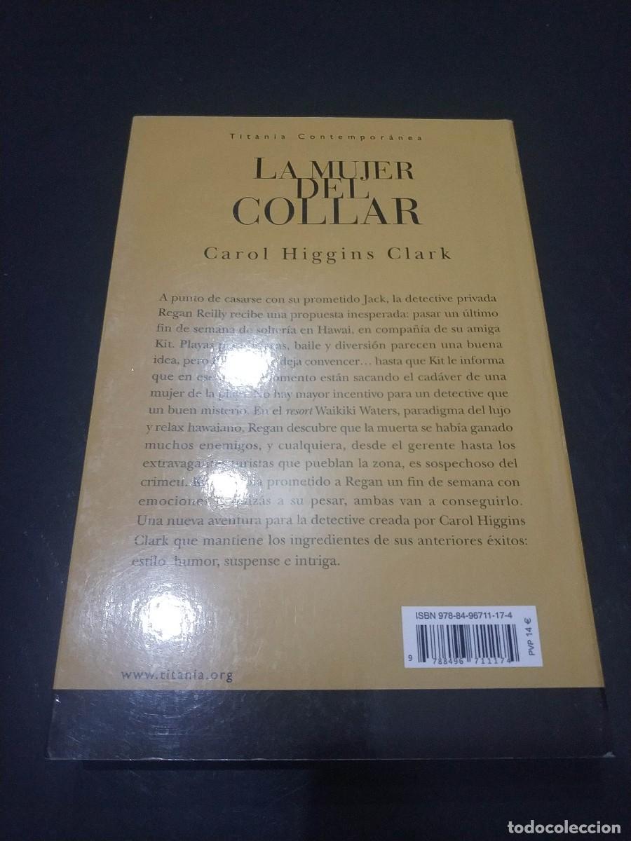 Libros: LA MUJER DEL COLLAR - HIGGINS CLARK, CAROL - Foto 3