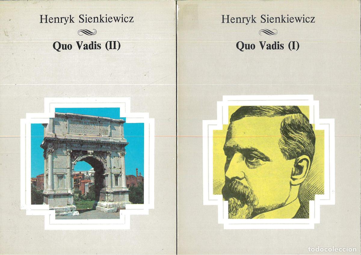 Libros: QUO VADIS (2 vol&uacute;menes) - SIENKIEWICZ, Henryk - Foto 1