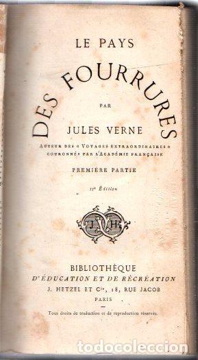 Libros: Le pays des fourrures 1-2 - Verne, Jules - Foto 1