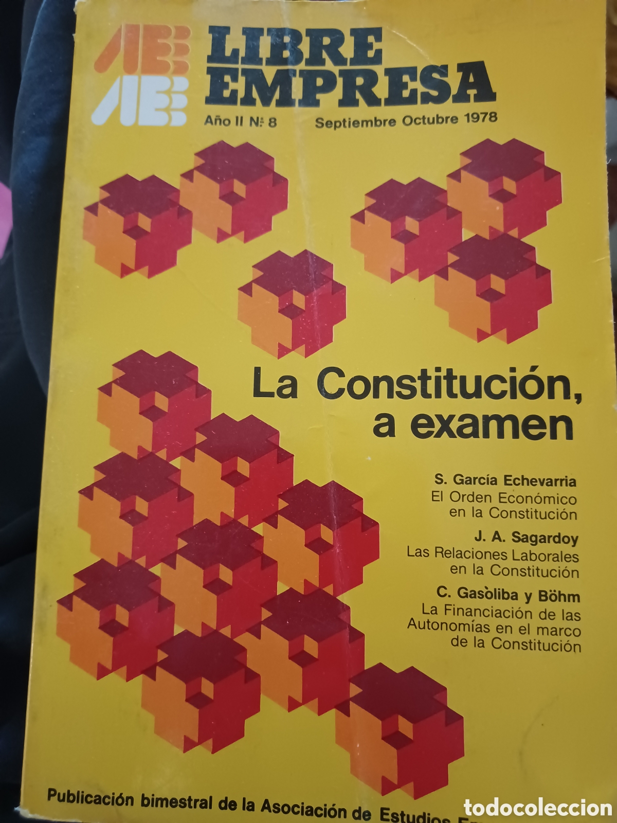 Livros em segunda m&atilde;o: Barybook 209 Libre empresa a&ntilde;o II n&uacute;mero 8 septiembre -octubre 1978 la Constituci&oacute;n a examen