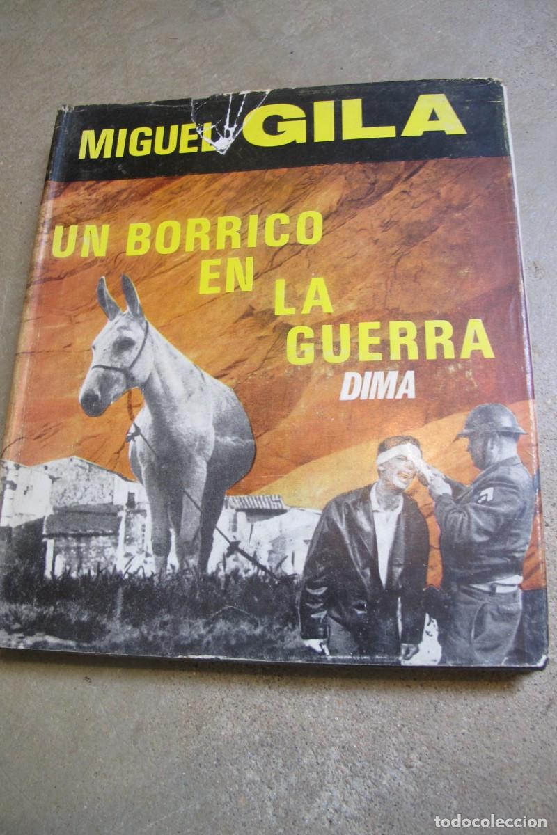 Libros: UN BORRICO EN LA GUERRA. MIGUEL GILA - Foto 1