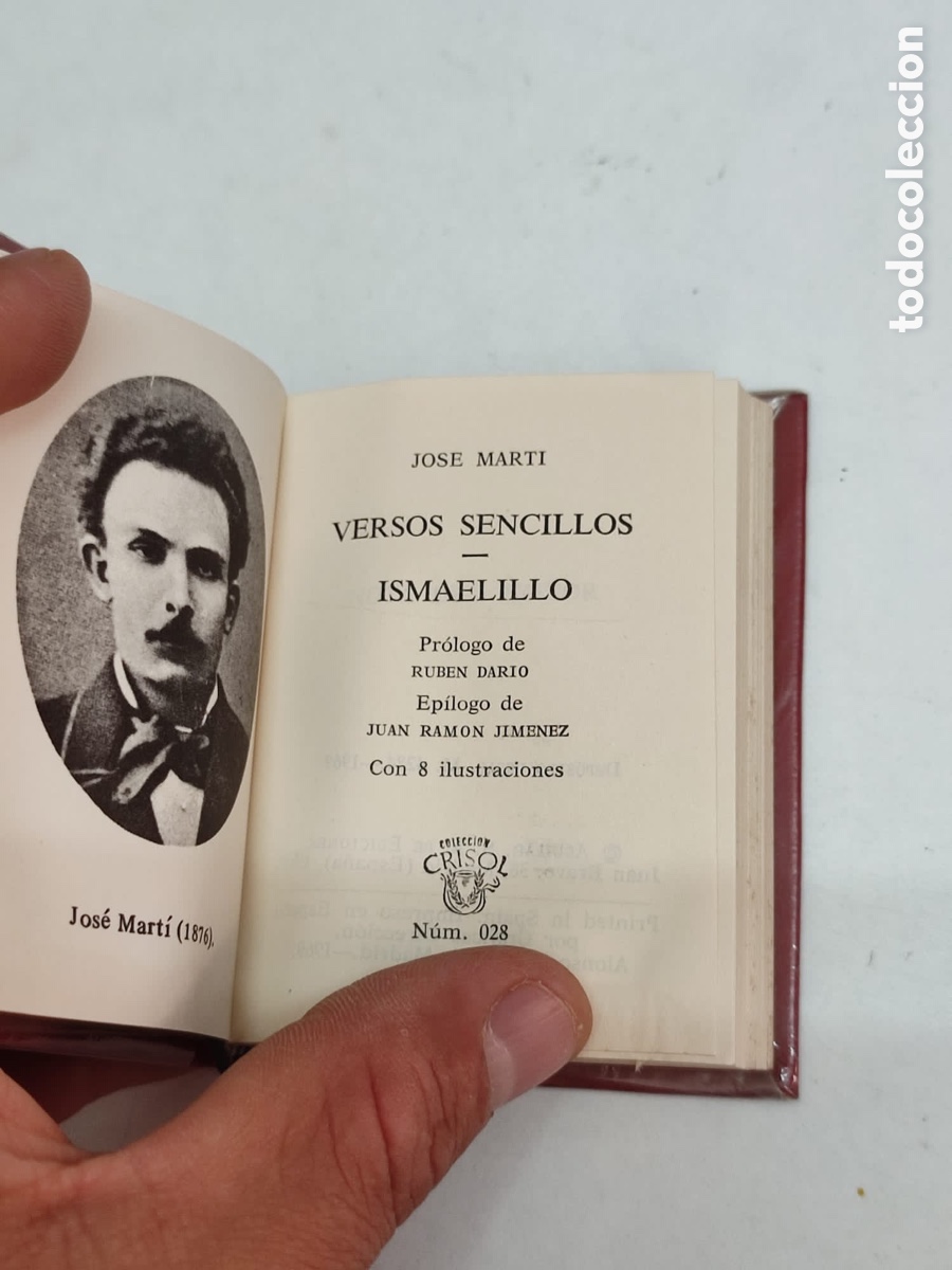 Libros: Jose Marti Versos sencillos Ediciones Crisol Aguilar - Foto 3