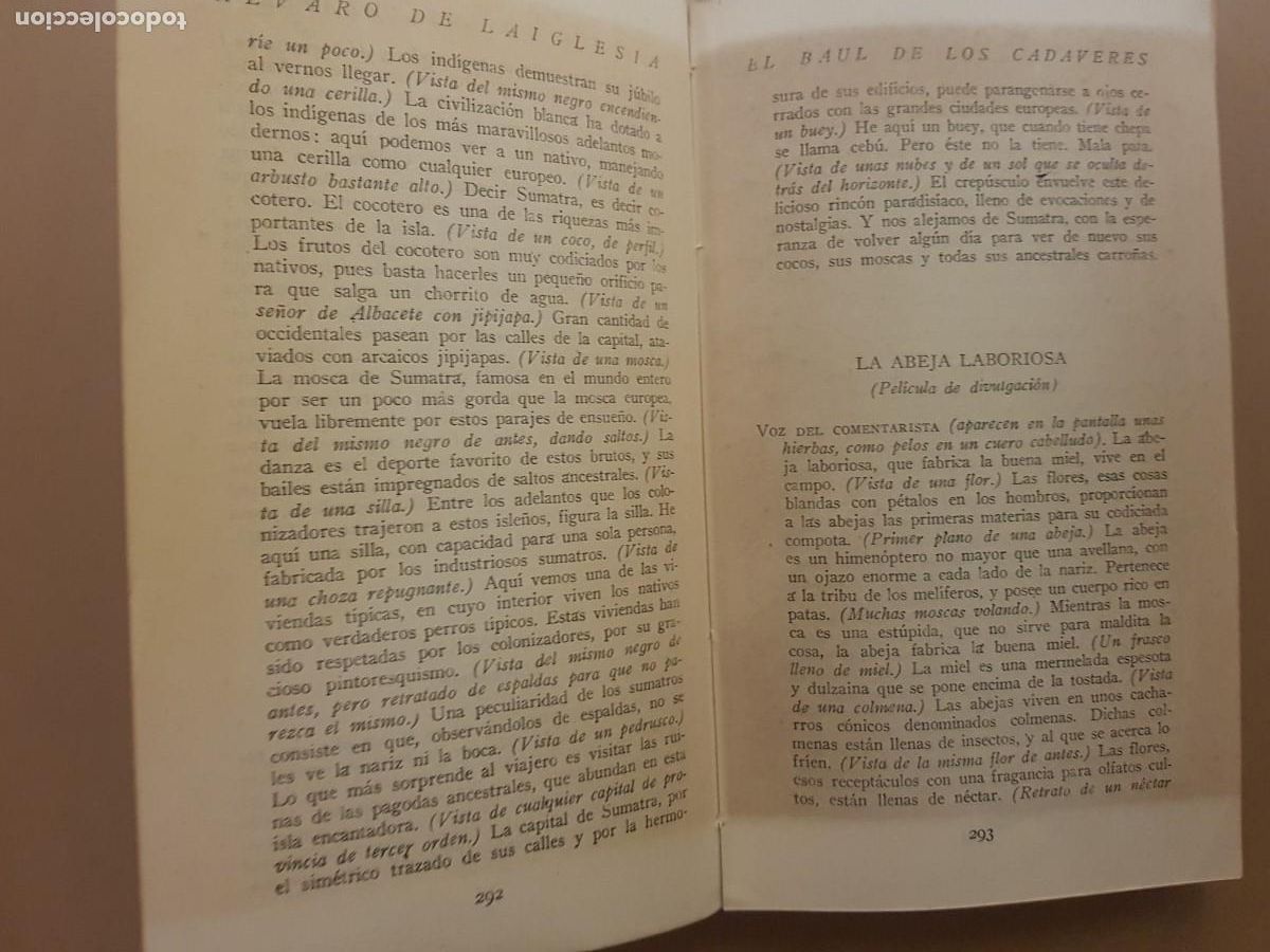 Libros: EL BAUL DE LOS CADAVERES - ALVARO DE LA IGLESIA - 1950 - Foto 10