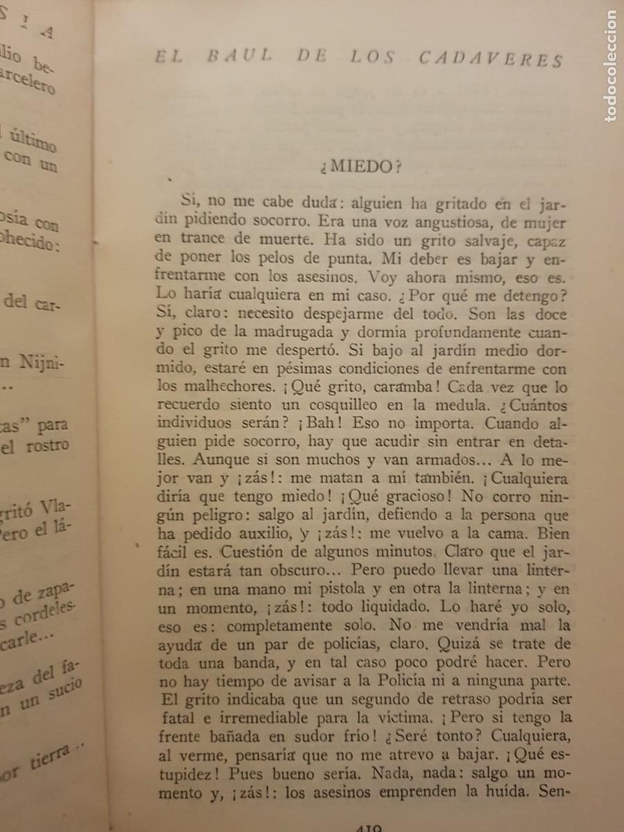 Libros: EL BAUL DE LOS CADAVERES - ALVARO DE LA IGLESIA - 1950 - Foto 15