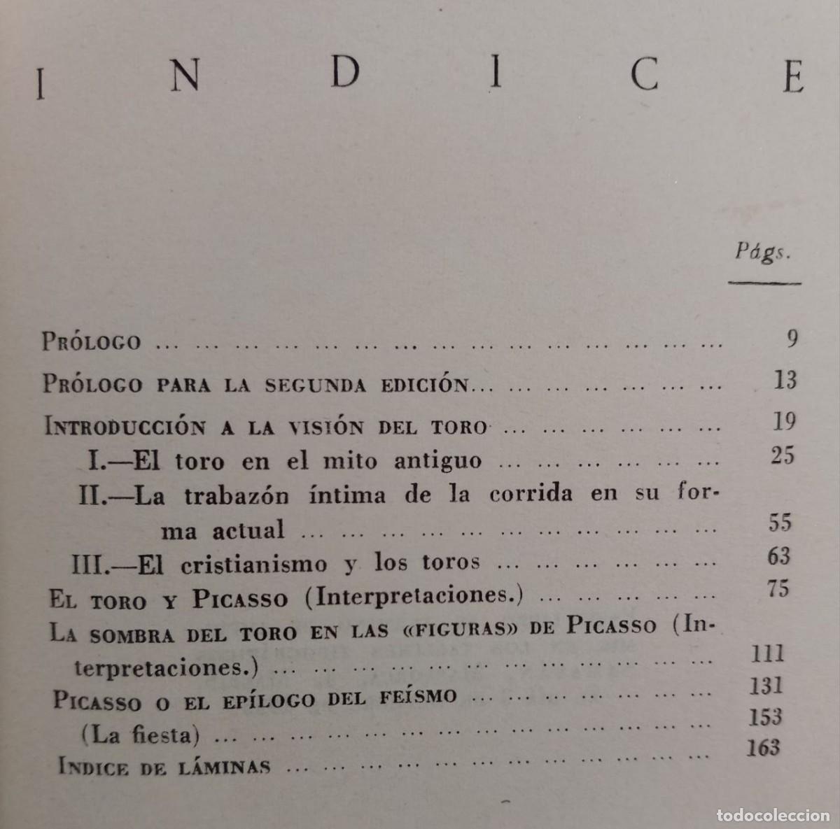 Libros: Picasso y el toro. - MARRERO, Vicente: - Foto 2