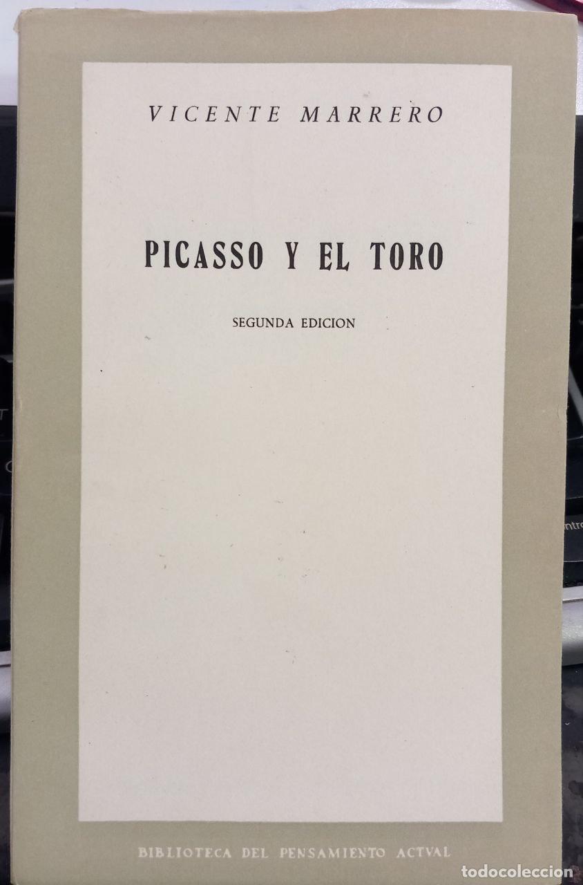 Libros: Picasso y el toro. - MARRERO, Vicente: - Foto 1