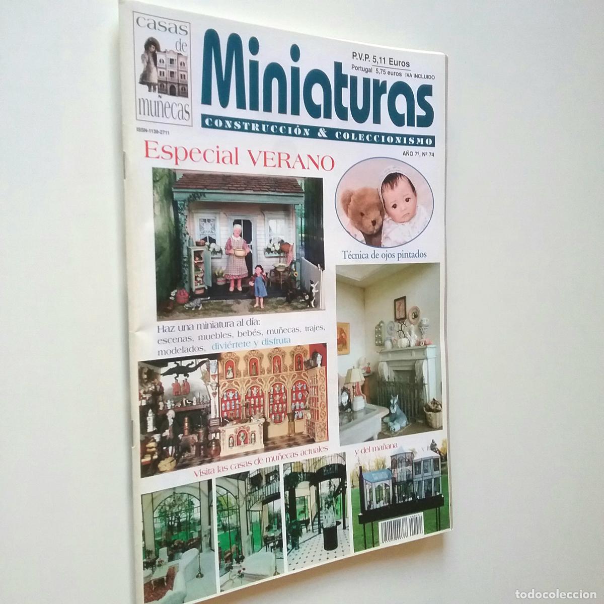 Libros: Casas de mu&ntilde;ecas. Miniaturas A&ntilde;o 7, n&ordm; 74 - Foto 1