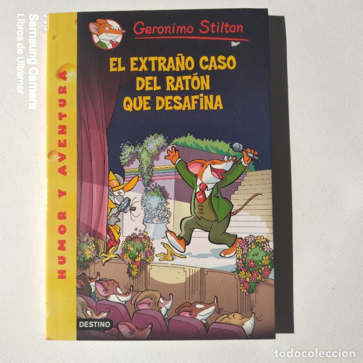 Libros: Geronimo Stilton. El extra&ntilde;o caso del rat&oacute;n que desafina. - - Foto 1