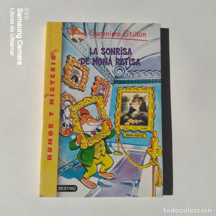 Libros: Geronimo Stilton. La sonrisa de la Mona Ratisa. - Foto 1