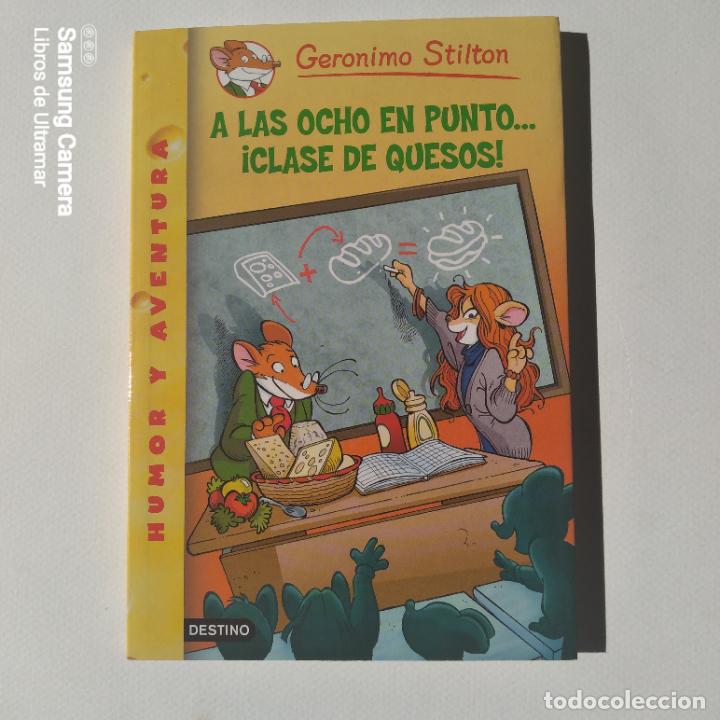 Libros: Geronimo Stilton. A las ocho en punto... &iexcl;clase de quesos! - Foto 1